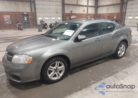 2012 Dodge Avenger Sxt z USA, uszkodzony, nr VIN 1C3CDZCB2CN198952